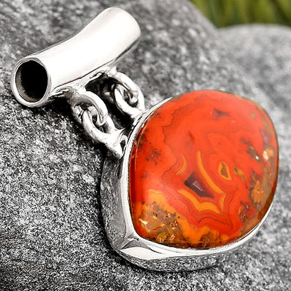 Natural Rare Cady Mountain Agate Pendant P-1198 SDP106173