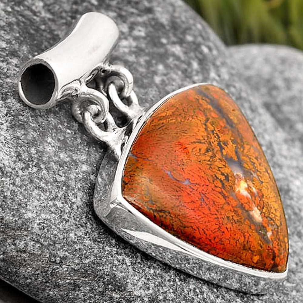 Natural Rare Cady Mountain Agate Pendant P-1198 SDP106184