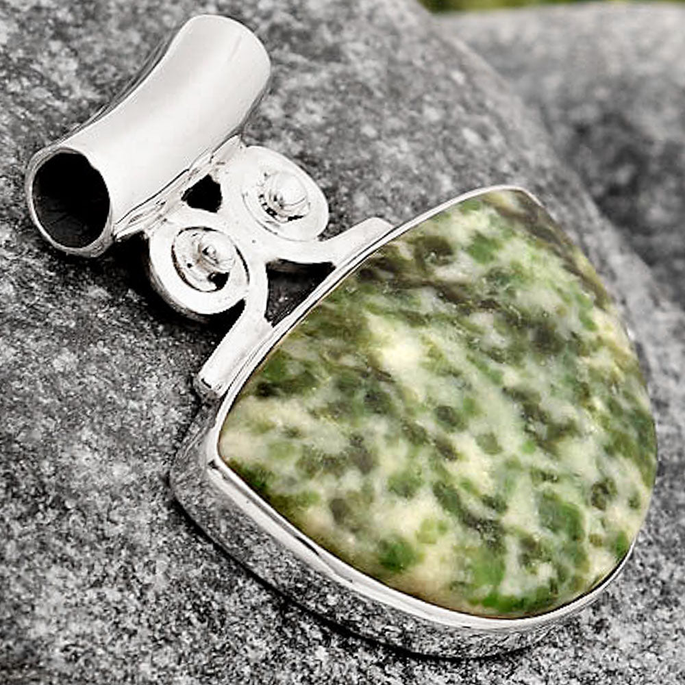 Natural Dioptase Pendant P-1597 SDP106377