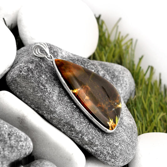 Natural Chrome Chalcedony Pendant P-1001 SDP106535