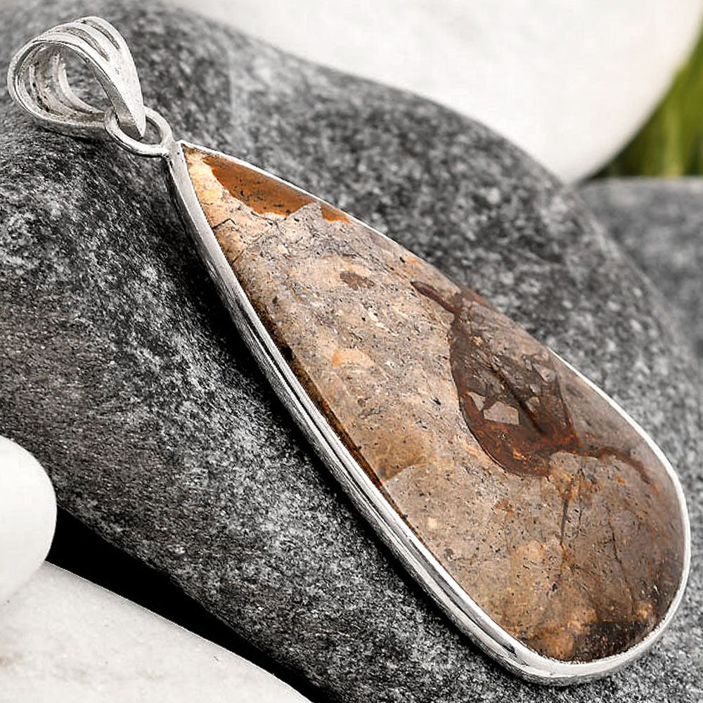 Natural Rock Calcy Pendant P-1001 SDP106551