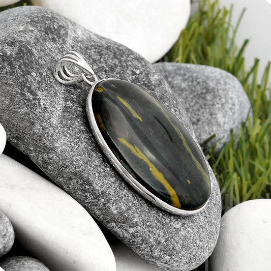 Natural Rhyolite - Rainforest Jasper Pendant P-1001 SDP106594