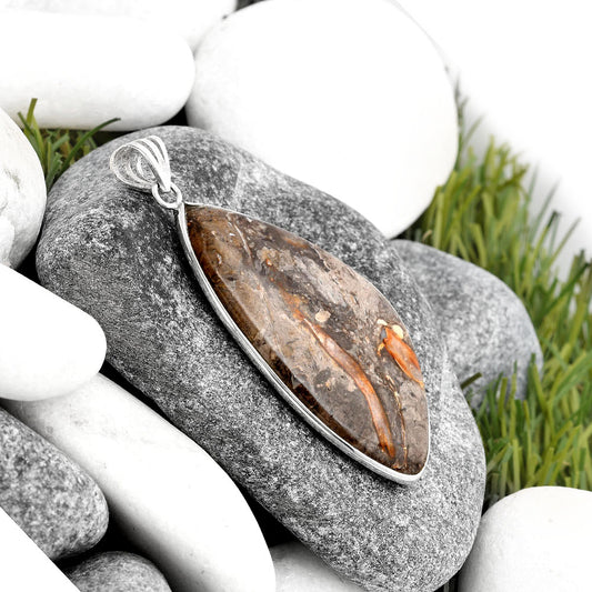 Natural Rock Calcy Pendant P-1001 SDP106640