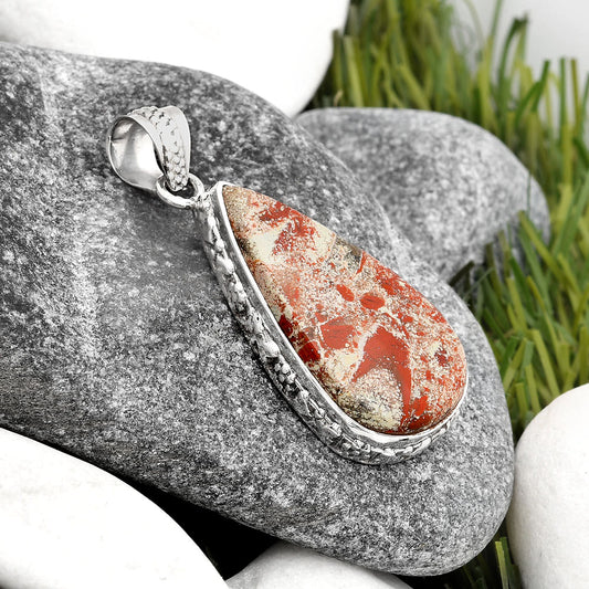 Natural Tabu Jasper Pendant P-1060 SDP106754
