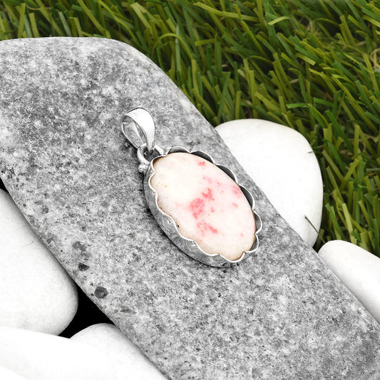 Natural Cinnabar Pendant P-1555 SDP107072