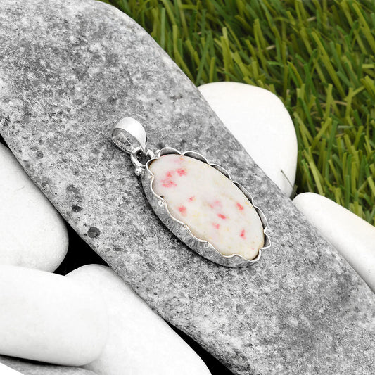 Natural Cinnabar Pendant P-1555 SDP107103