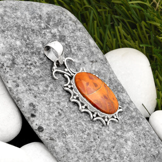 Natural Noreena Jasper Pendant P-1249 SDP107313
