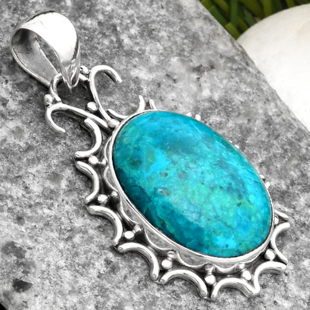Natural Peruvian Opalina Pendant P-1249 SDP107329