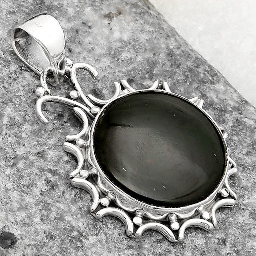 Natural Chrome Chalcedony Pendant P-1249 SDP107342