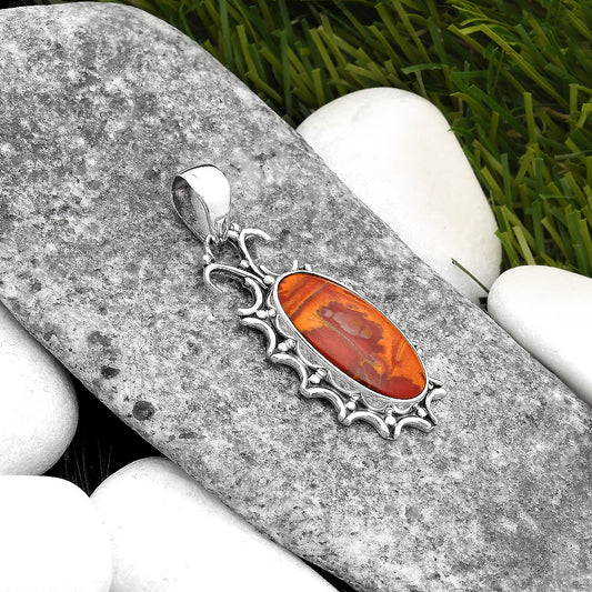 Natural Noreena Jasper Pendant P-1249 SDP107348