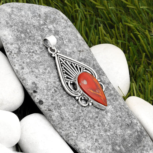 Natural Noreena Jasper Pendant P-1541 SDP107395