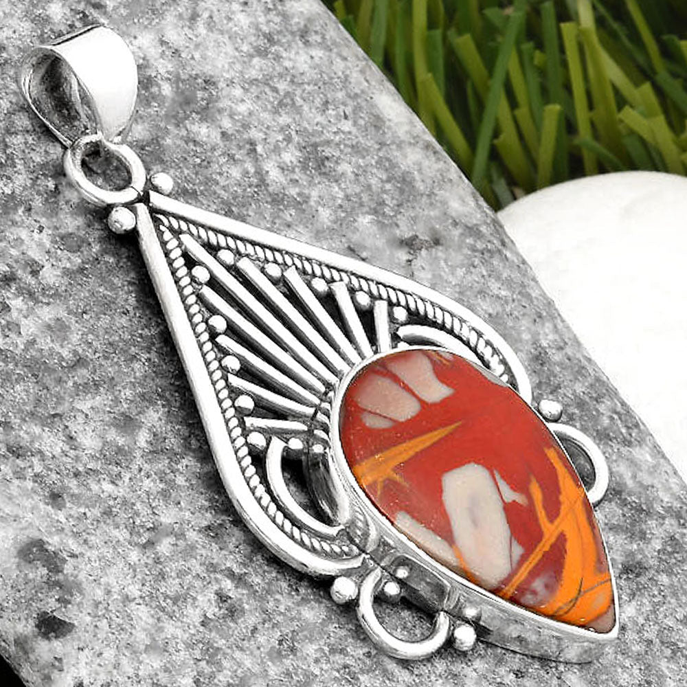 Natural Noreena Jasper Pendant P-1541 SDP107409