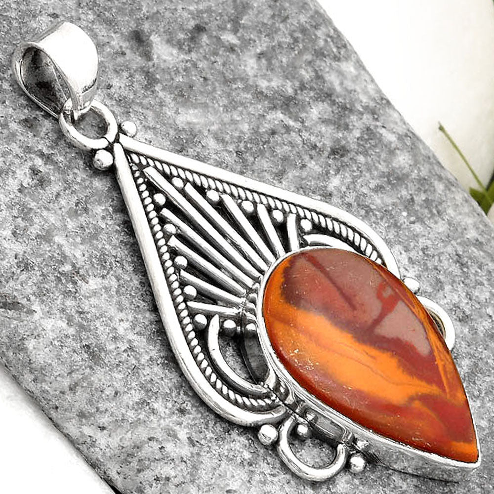 Natural Noreena Jasper Pendant P-1541 SDP107434