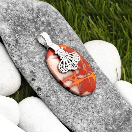 Natural Noreena Jasper Pendant P-1469 SDP107632