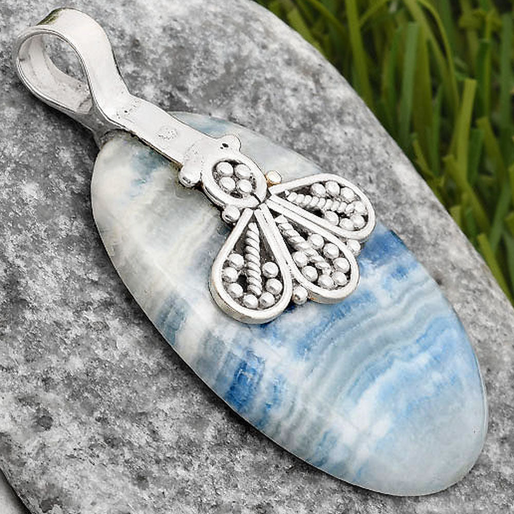 Natural Blue Scheelite - Turkey Pendant P-1469 SDP107635