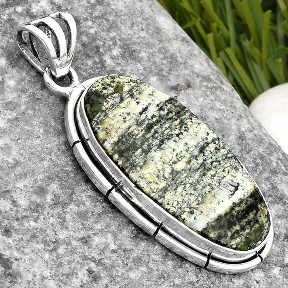 Natural Chrysotile Pendant P-1065 SDP107763