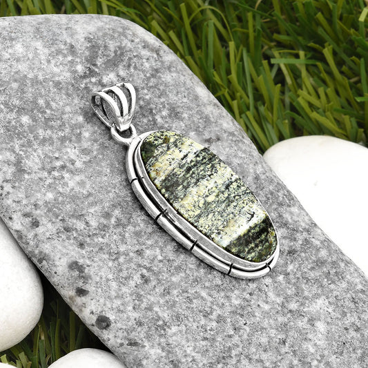 Natural Chrysotile Pendant P-1065 SDP107763