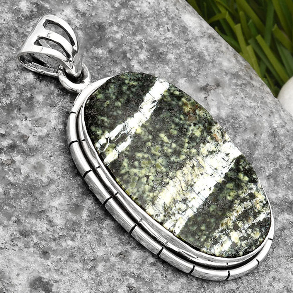 Natural Chrysotile Pendant P-1065 SDP107978