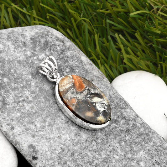 Natural Tabu Jasper Pendant P-1002 SDP108089