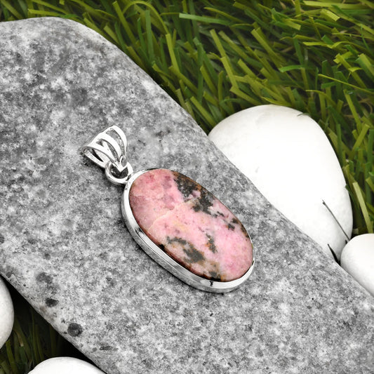 Natural Rhodonite Pendant P-1002 SDP108135