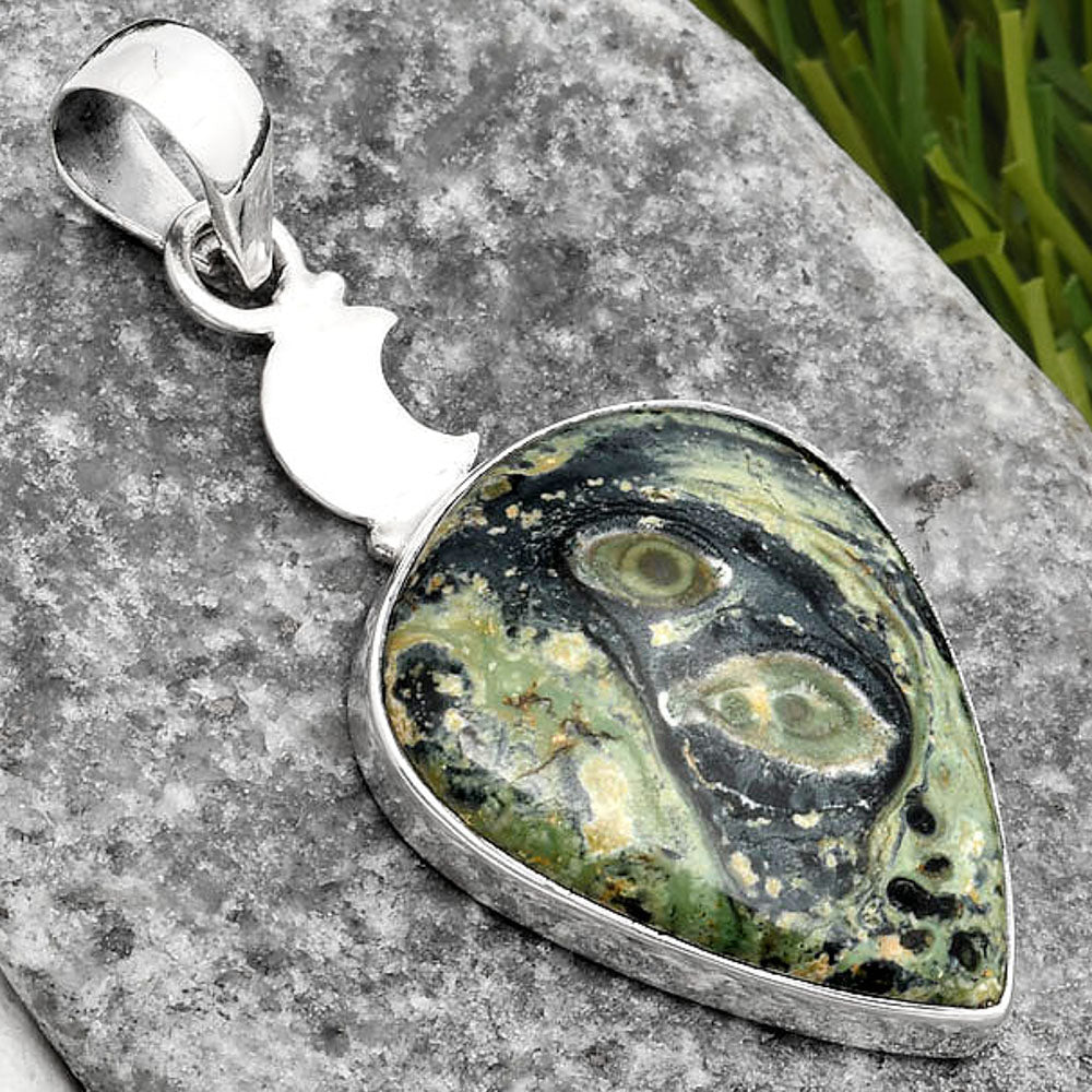 Natural Star Galaxy Jasper Pendant P-1368 SDP108162