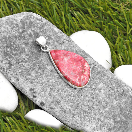 Natural Pink Thulite - Norway Pendant P-1001 SDP108484