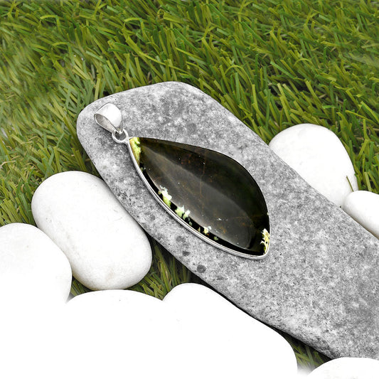 Natural Chrome Chalcedony Pendant P-1001 SDP108542