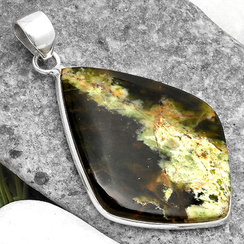 Natural Chrome Chalcedony Pendant P-1001 SDP108578