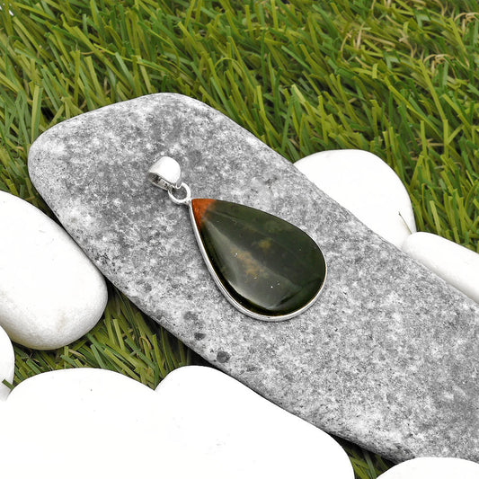 Natural Chrome Chalcedony Pendant P-1001 SDP108630