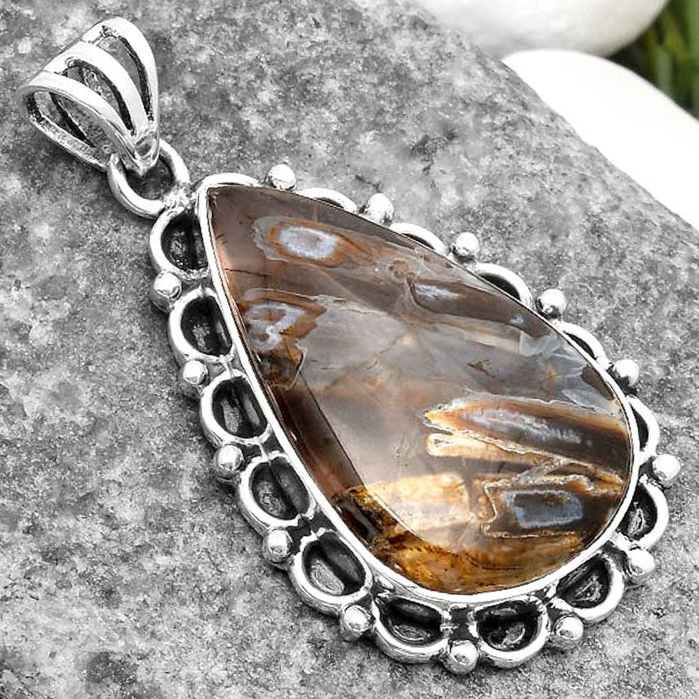 Natural Tube Agate - Turkish Pendant P-1080 SDP108987