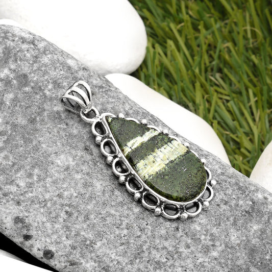 Natural Chrysotile Pendant P-1080 SDP108989