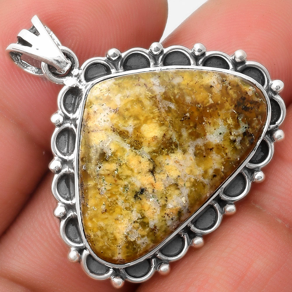 Natural Serpentine Pendant P-1080 SDP109027