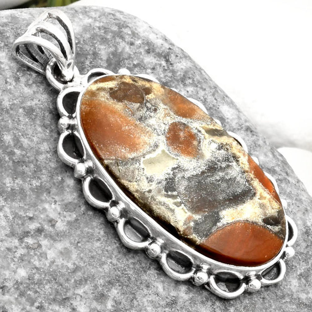 Natural Tabu Jasper Pendant P-1080 SDP109028