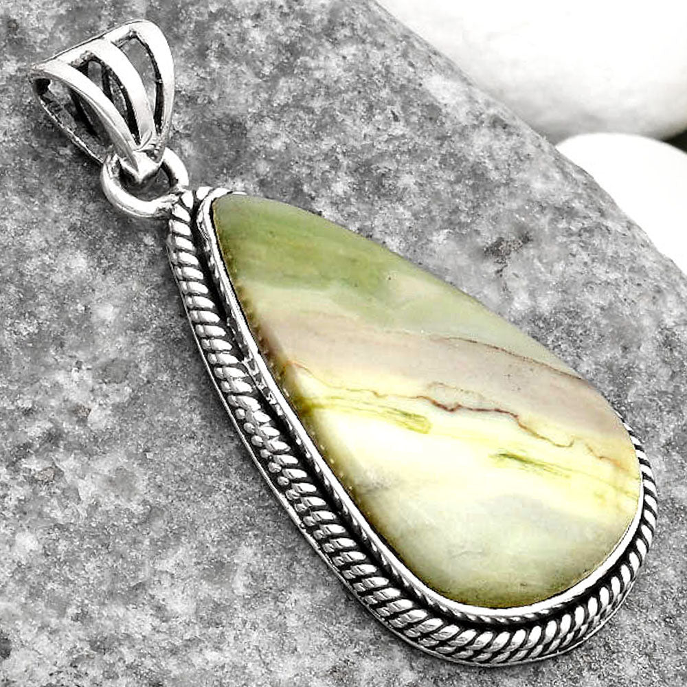 Natural Serpentine Pendant P-1056 SDP109060