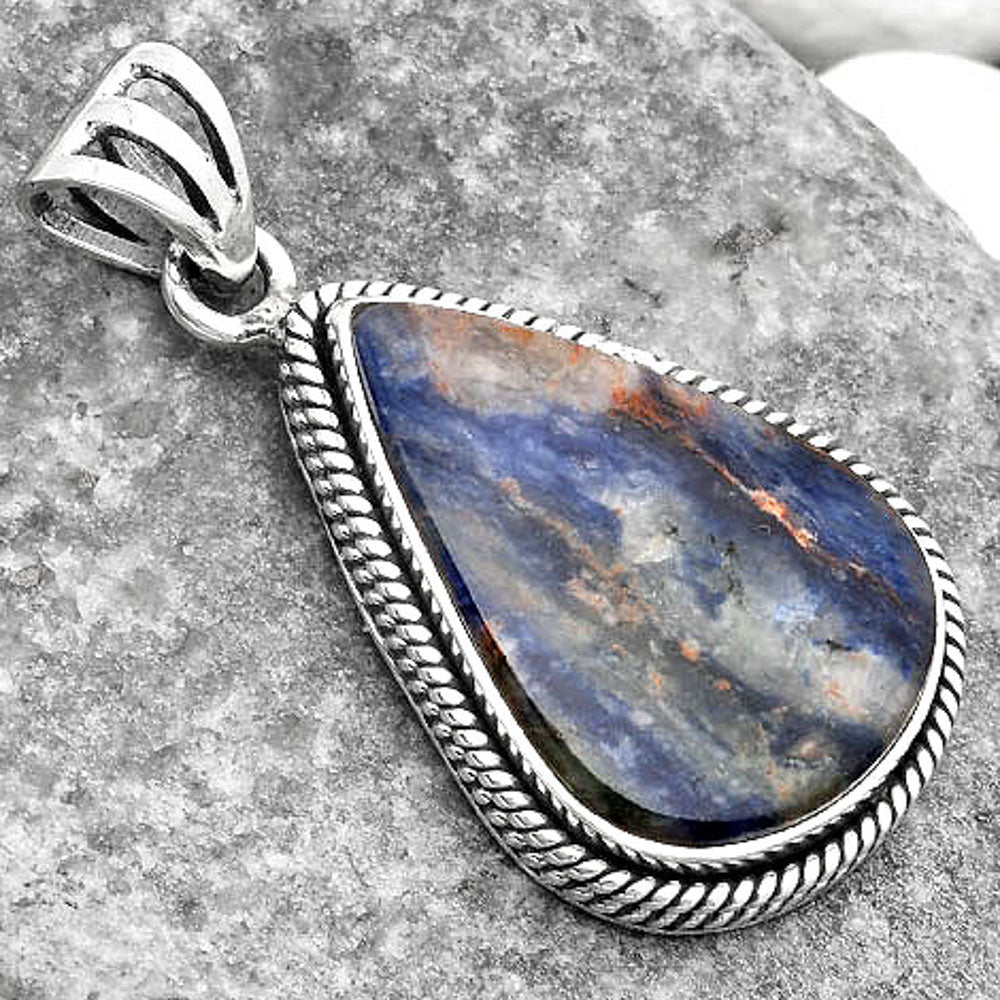 Natural Sodalite Pendant P-1056 SDP109093