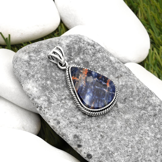 Natural Sodalite Pendant P-1056 SDP109102
