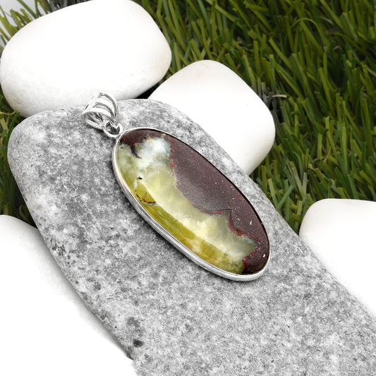 Natural Boulder Chrysoprase Australia Pendant P-1001 SDP109192