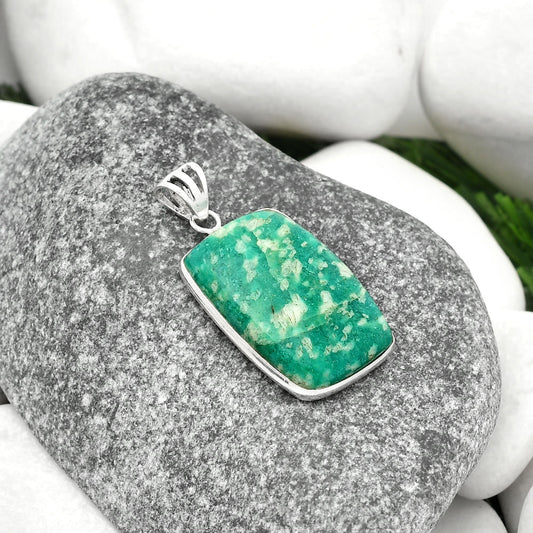 Natural Russian Amazonite Pendant P-1001 SDP109408