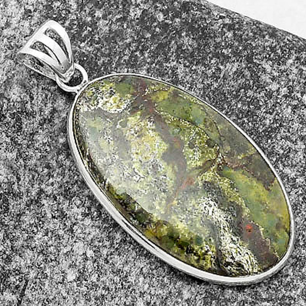 Dragon Blood Stone - South Africa Pendant P-1001 SDP109416