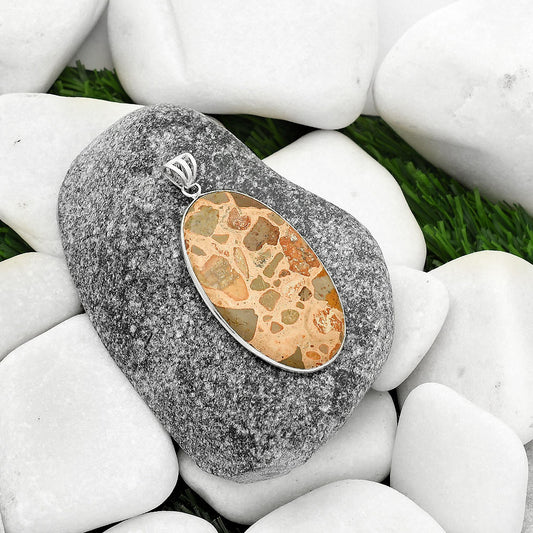 Natural Asteroid Jasper Pendant P-1001 SDP109435