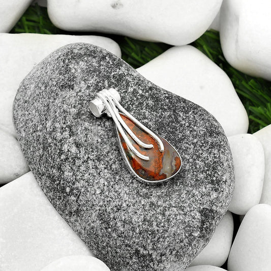 Natural Rare Cady Mountain Agate Pendant P-1675 SDP109588