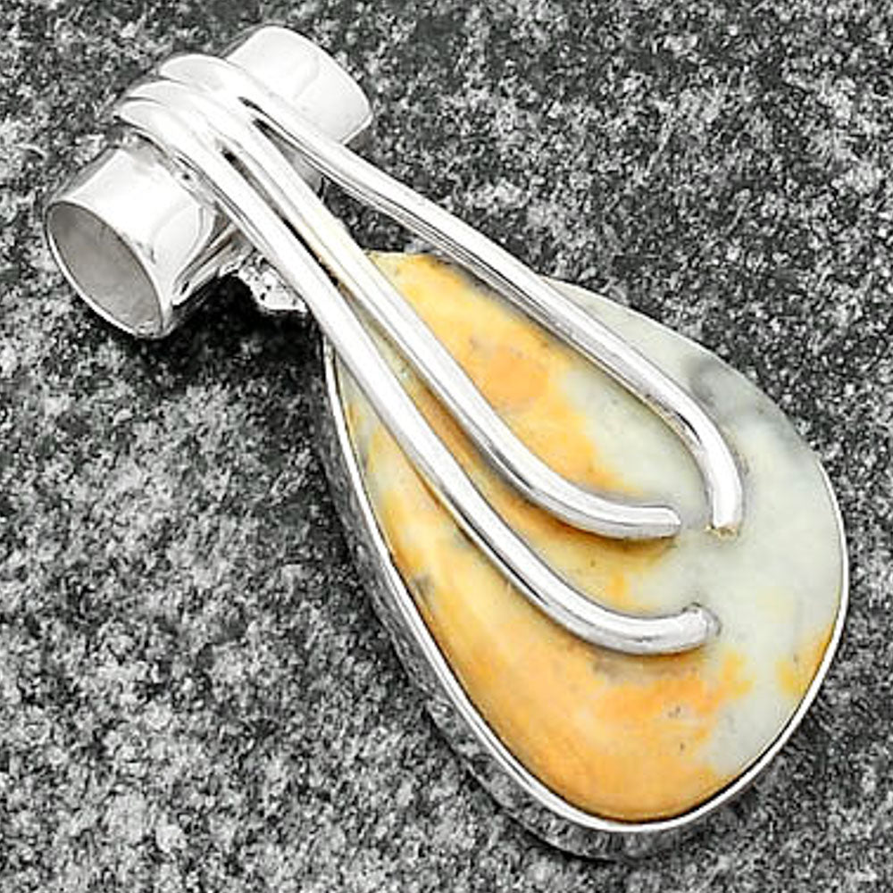 Natural Maligano Jasper - Indonesia Pendant P-1675 SDP109593