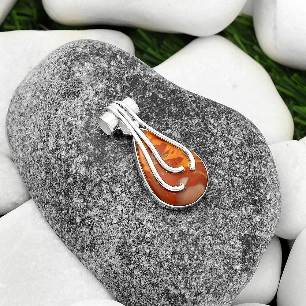 Natural Noreena Jasper Pendant P-1675 SDP109598