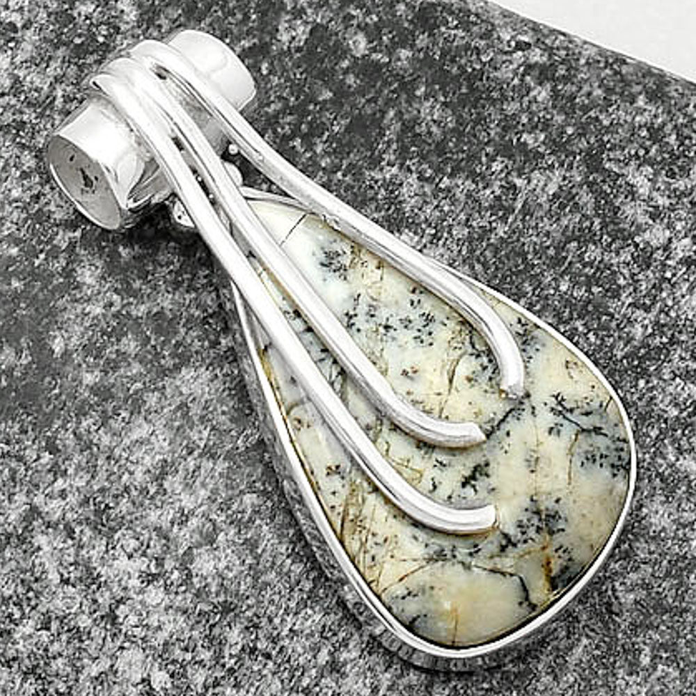 Natural Maligano Jasper - Indonesia Pendant P-1675 SDP109604