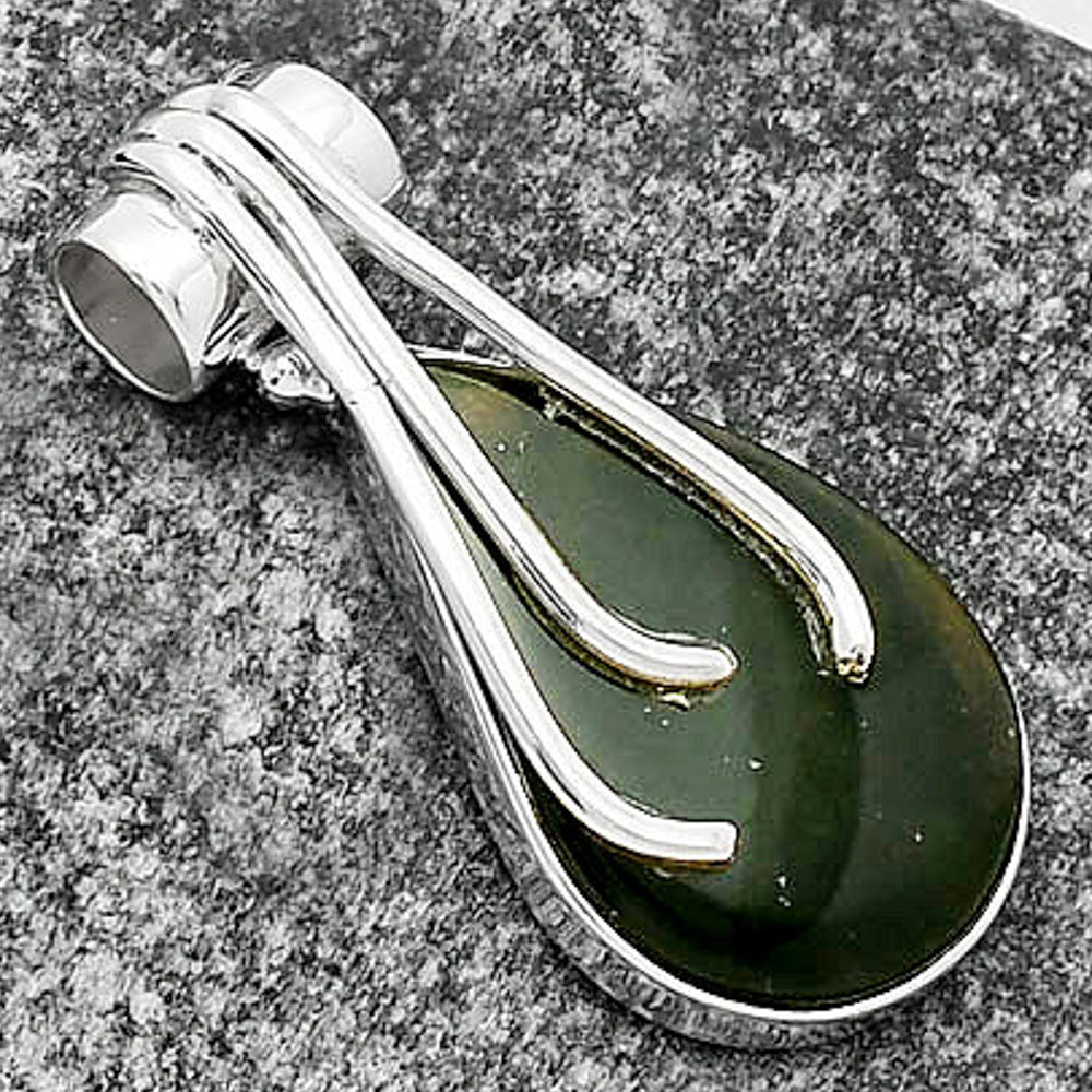 Natural Chrome Chalcedony Pendant P-1675 SDP109611