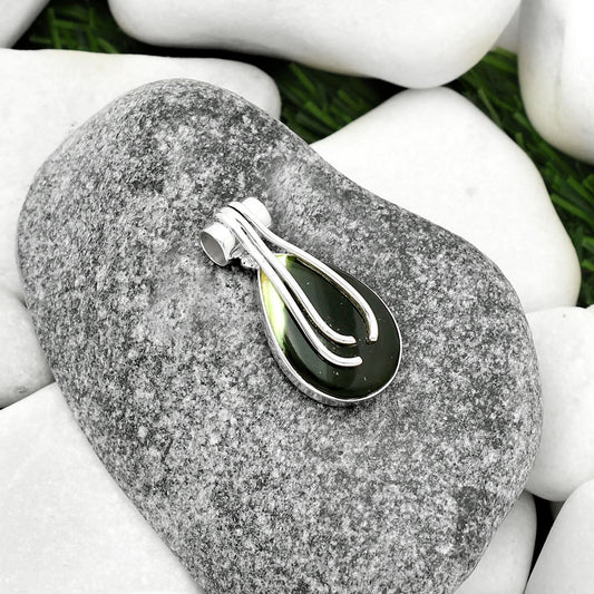 Natural Chrome Chalcedony Pendant P-1675 SDP109616
