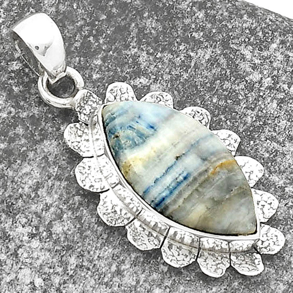 Natural Blue Scheelite - Turkey Pendant P-1205 SDP109713