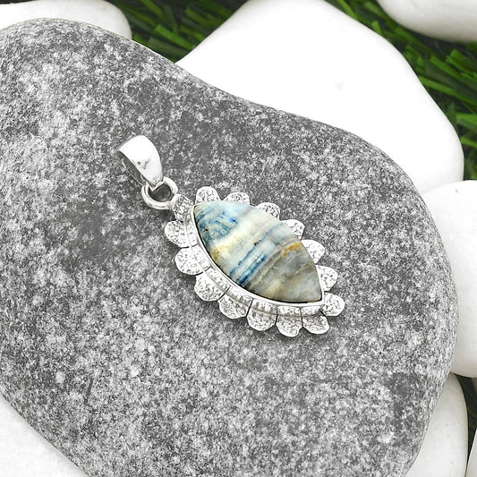 Natural Blue Scheelite - Turkey Pendant P-1205 SDP109713