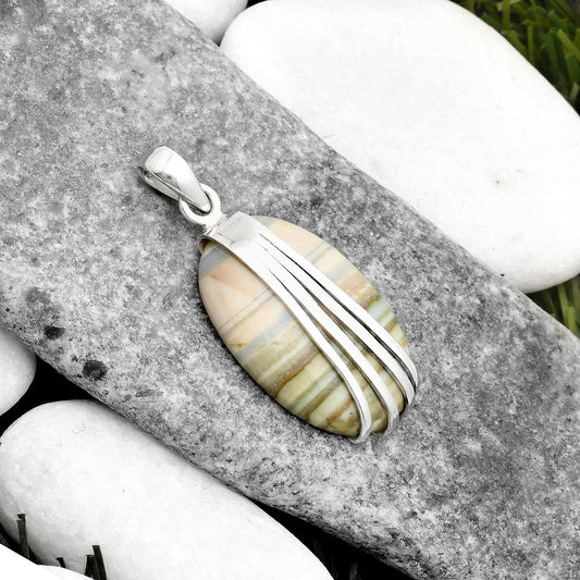 Natural Saturn Chalcedony Pendant P-1302 SDP109882