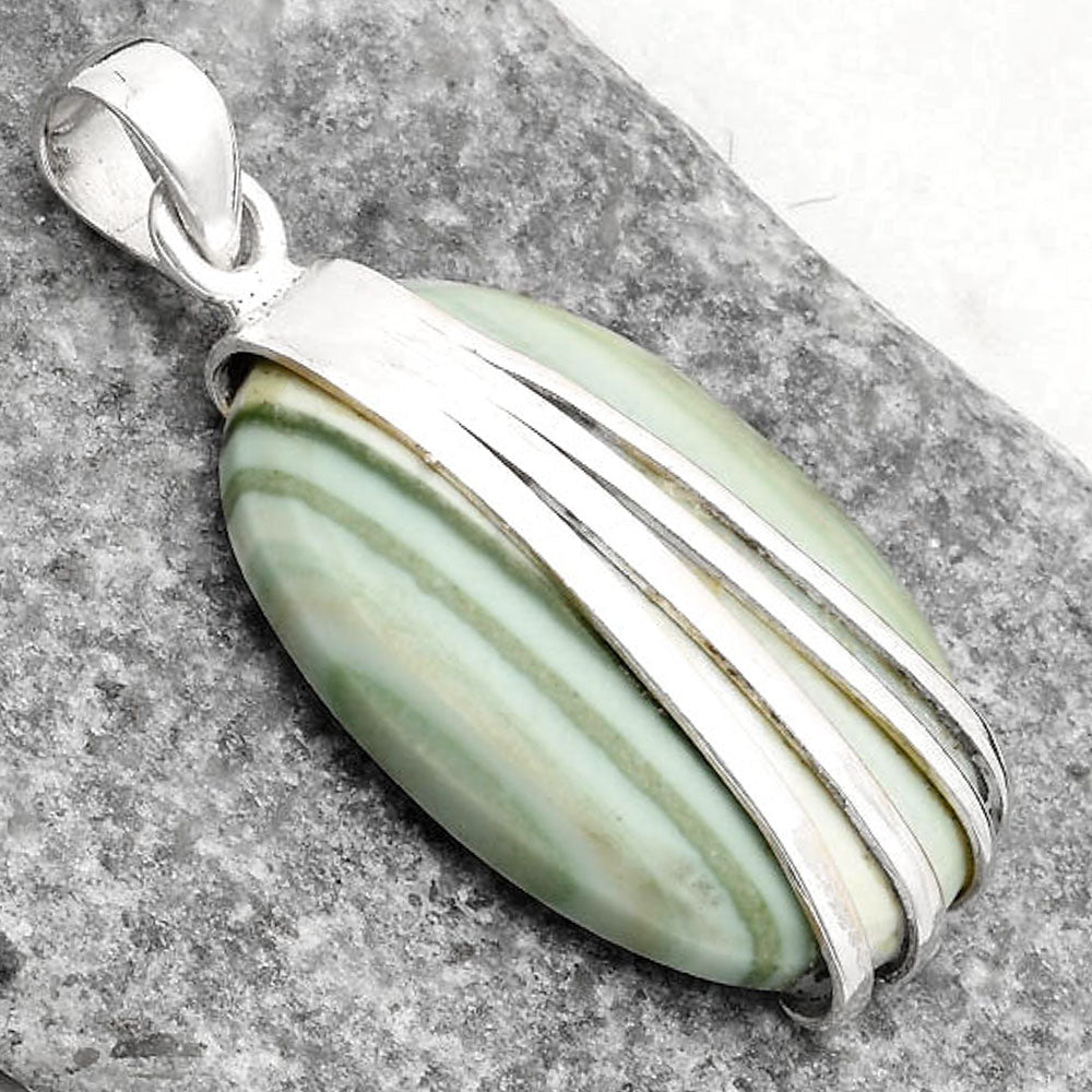 Natural Saturn Chalcedony Pendant P-1302 SDP109894
